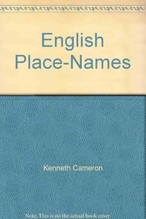 Seller image for English Place-Names for sale by WeBuyBooks