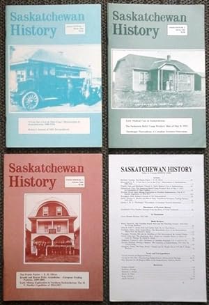 Seller image for SASKATCHEWAN HISTORY. VOL. XXXVII NO.s 1, 2 & 3. (WINTER, SPRING, AUTUMN 1984). PLUS INDEX. for sale by Capricorn Books