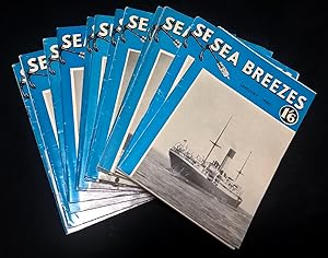 Sea Breezes, the Ship Lover's Digest. 12 issues being Volumes 29 & 30, Jan-June 1960.