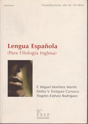 Seller image for LENGUA ESPAOLA. (PARA FILOLOGIA INGLESA) for sale by LIBRERIA TORMOS