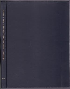 Bild des Verkufers fr Earliest English Music Printing. A Description and Bibliography of English Printed Music to the Close of the Sixteenth Century. Reprint of the 1903 edition zum Verkauf von Graphem. Kunst- und Buchantiquariat