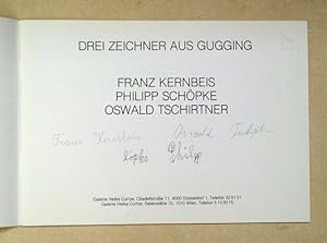 Seller image for Drei Zeichner aus Gugging. Franz Kernbeis, Philipp Schpke, Oswald Tschirtner. for sale by antiquariat peter petrej - Bibliopolium AG