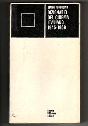 Immagine del venditore per Dizionario del cinema italiano 1945-1969 venduto da Libreria Oltre il Catalogo