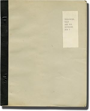 Immagine del venditore per Trumpeter, What Are You Sounding Now (Original treatment script for an unproduced film) venduto da Royal Books, Inc., ABAA