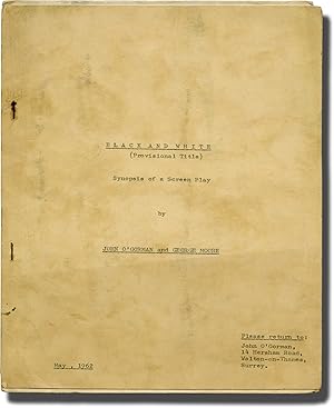 Immagine del venditore per Black and White (Original treatment script for an unproduced film) venduto da Royal Books, Inc., ABAA