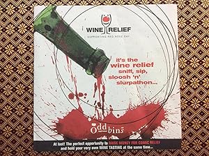 Wine Relief: Supporting Red Nose Day (Ralph Steadman & Oddbins)