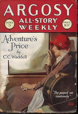 Seller image for ARGOSY ALL-STORY Weekly: March, Mar. 5, 1927 for sale by Books from the Crypt