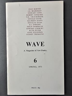 Seller image for WAVE A Magazine of New Poetry Number 6. Spring, 1973 for sale by Douglas Books