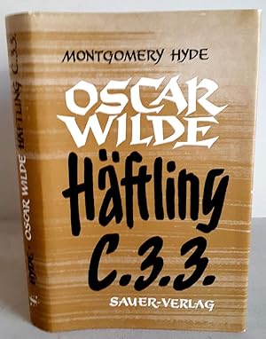 Oscar Wilde - Häftling C.3.3. - Umschlaggestaltung von Fred Anselm