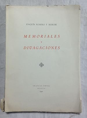 MEMORIALES Y DIVAGACIONES