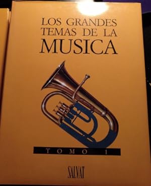 LOS GRANDES TEMAS DE LA MUSICA. 3 TOMOS; OBRA COMPLETA. TOMO 1, TOMO 2 Y CURSO DE MUSICA.