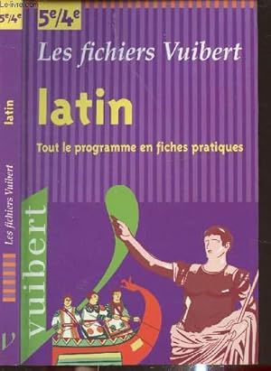 Image du vendeur pour LATIN - TOUT LE PROGRAMME EN FICHES PRATIQUES 5E/4E mis en vente par Le-Livre