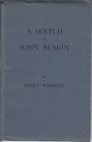 A Sketch of John Ruskin [SIGNED]