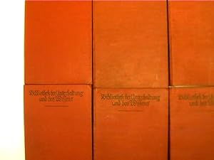 74x Sammlung (1889-1931) "Bibliothek der Unterhaltung und des Wissens" (verschiedene Jahrgänge vo...