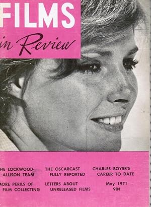 Immagine del venditore per Films in Review: May 1971 Jennifer O'Neill (COVER) venduto da Bookshop Baltimore