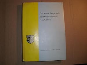 Das älteste Bürgerbuch der Stadt Otterndorf (1587 -- 1773)