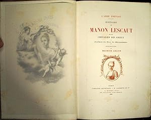 Histoire de MANON LESCAUT et du CHEVALIER DES GRIEUX.