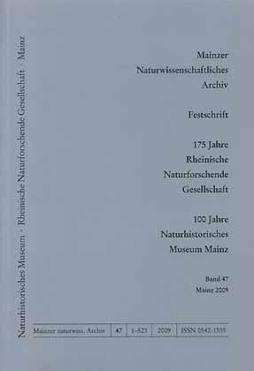 Bild des Verkäufers für Festschrift 175 Jahre Rheinische Naturforschende Gesellschaft - 100 Jahre Naturhistorisches Museum Mainz zum Verkauf von ConchBooks