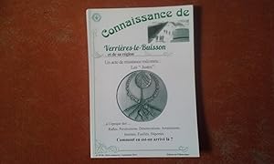 Seller image for Connaissance de Verrires-le-Buisson et de sa rgion. Un acte de rsistance mconnu : Les "Justes" for sale by Librairie de la Garenne