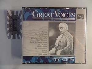 Bild des Verkufers fr Great Voices - Tito Schipa [3 CD-Box]. zum Verkauf von Druckwaren Antiquariat
