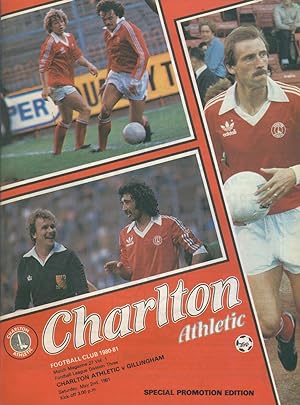 Seller image for CHARLTON ATHLETIC V GILLINGHAM 1981 FOOTBALL PROGRAMME (SIGNED BY SAM BARTRAM) for sale by Sportspages