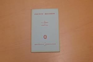 Bild des Verkufers fr County Records zum Verkauf von HALCYON BOOKS