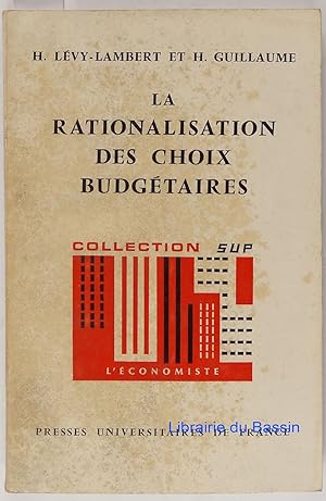 Imagen del vendedor de La rationalisation des choix budgtaires a la venta por Librairie du Bassin