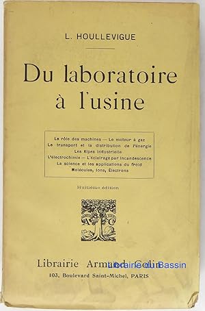 Image du vendeur pour Du laboratoire  l'usine mis en vente par Librairie du Bassin