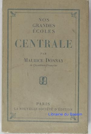 Imagen del vendedor de Centrale a la venta por Librairie du Bassin
