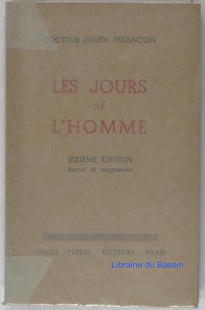 Bild des Verkufers fr Les jours de L'homme zum Verkauf von Librairie du Bassin