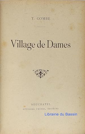 Seller image for Village de Dames for sale by Librairie du Bassin