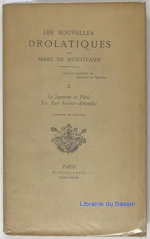 Bild des Verkufers fr Les nouvelles drolatiques zum Verkauf von Librairie du Bassin