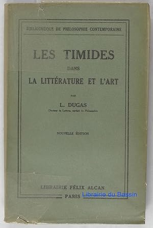 Imagen del vendedor de Les timides dans la littrature et l'art a la venta por Librairie du Bassin