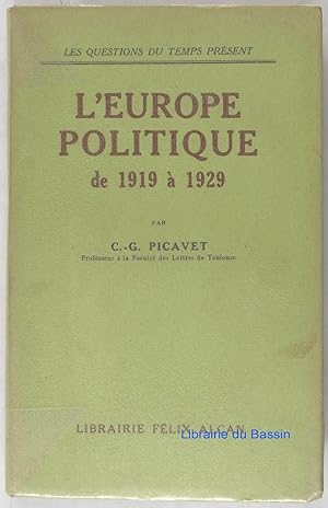 L'Europe politique De 1919 à 1929