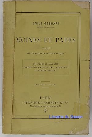 Moines et Papes Essais de psychologie historique