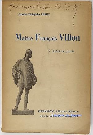 Bild des Verkufers fr Matre Franois Villon zum Verkauf von Librairie du Bassin