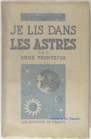 Image du vendeur pour Je lis dans les astres mis en vente par Librairie du Bassin
