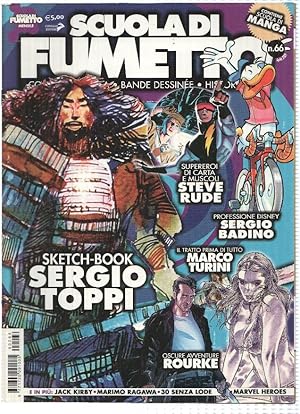 Seller image for Revista: SCUOLA DI FUMETTO, Numero 66: Sketch-Book, SERGIO TOPPI (Coniglio Editore 2009) for sale by El Boletin