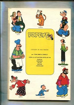 Immagine del venditore per Popeye de Burulan edicion 1971 numero 27 (no conserva la cubierta) venduto da El Boletin