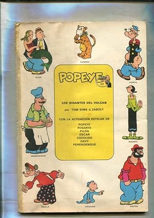 Immagine del venditore per Popeye de Burulan edicion 1971 numero 17 (no conserva la cubierta) venduto da El Boletin