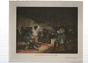 Seller image for Lamina: Los fusilamientos del 3 de mayo de 1808 por Goya for sale by EL BOLETIN