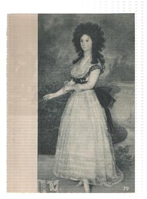 Seller image for El Museo del Prado, laminas 79 y 80: Doa Tadea Arias de Enriquez y Los Fusilamientos del 3 de mayo (Goya) for sale by EL BOLETIN
