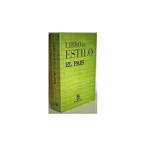 Seller image for El PAS. Libro de Estilo for sale by Librera Salamb