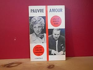 Seller image for Pauvre amour for sale by La Bouquinerie  Dd
