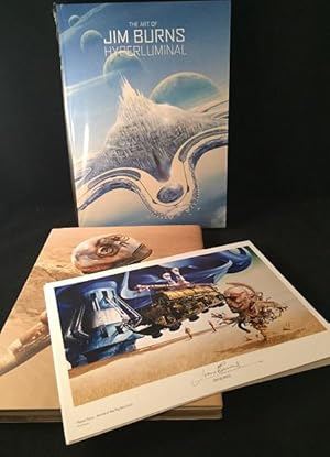 Hyperluminal: The Art of Jim Burns (DELUXE SIGNED EDITION OF ONLY 300 COPIES)