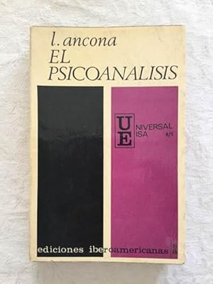 Imagen del vendedor de El psicoanlisis a la venta por Libros Ambig