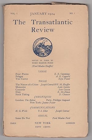 The Transatlantic Review, Volume 1, Number 1 (January 1924)