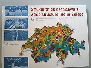Image du vendeur pour Strukturatlas der Schweiz. Atlas structural de la Suisse. mis en vente par Antiquariat Bookfarm