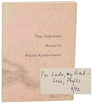 Immagine del venditore per That Nakedness (Signed First Edition) venduto da Jeff Hirsch Books, ABAA