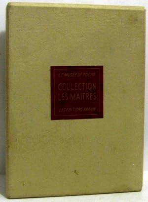 Le musée de poche. collection les maîtres. 6 volumes: Michel Ange + Daumier + Sculpture en France...